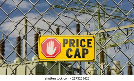 Info Sign Price Cap For Energy