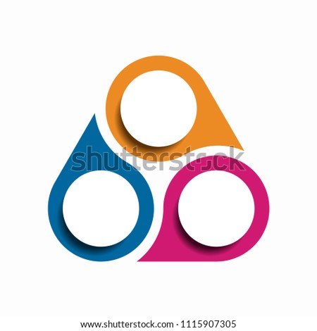 Infographic template. Raster version. Can be used for workflow layout, diagram, business step options, banner, web design.
