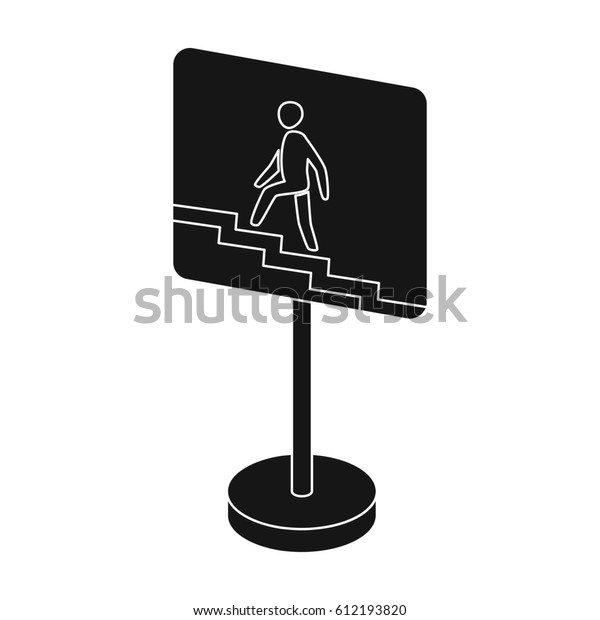Information road
signs icon in black style isolated on white background. Road signs
symbol stock bitmap
illustration.