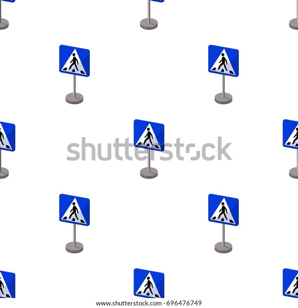 Information road signs icon in cartoon\
style isolated on white background. Road signs symbol stock bitmap,\
raster\
illustration.