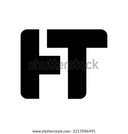 Initial TH logo design image