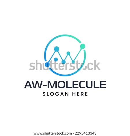 The initials AW by forming a molecule.