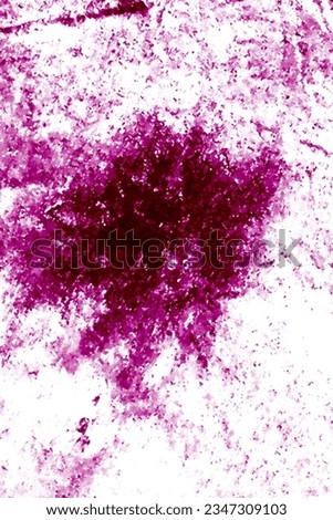 Ink Background Painting. Watercolor Texture. Shibori Ethnic Ornament. Splattered Chic Abstraction. Dirty Art Illustration. Magenta, White Ink Background Painting.