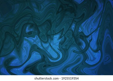 Ink Dark Blue Marble Texture.