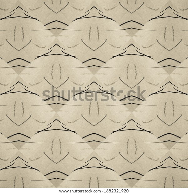 Ink Design Texture. Gray Ink Drawing. Scribble\
Print Pattern. Graphic Paint. Black Simple Brush. Gray Retro\
Texture. Line Vintage Paper. Sepia Background. Black Line Design.\
Seamless Template.