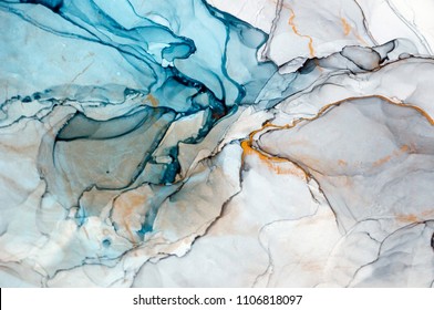 Ink, paint, abstract. Closeup of the painting. Colorful abstract painting background. Highly-textured oil paint. High quality details.