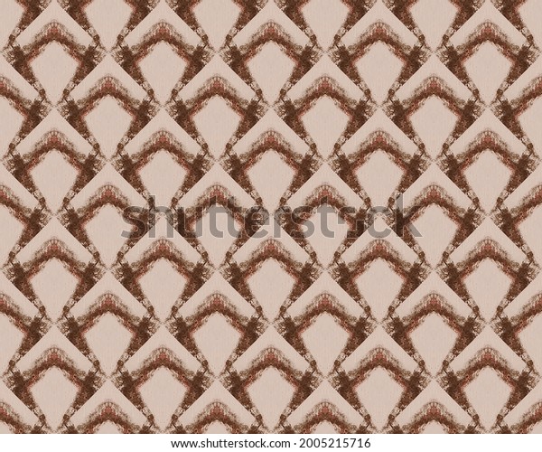 Ink Sketch Drawing. Line Graphic Print. Colored\
Pen Pattern. Colorful Elegant Wave. Rough Geometry. Simple Paint.\
Geometric Paper Texture. Soft Background. Drawn Zig Zag. Brown\
Seamless Design