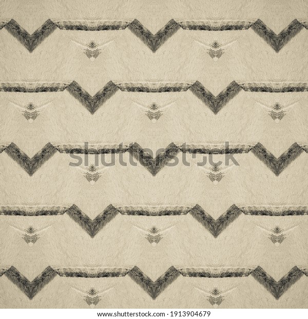 Ink Sketch Texture. Graphic Print. Scribble Paper\
Pattern. Black Ink Drawing. Black Soft Design. Gray Elegant Paper.\
Line Rustic Paint. Seamless Background. Retro Template. Gray Sepia\
Zig Zag.
