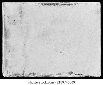 Ink Stamp Texture White Grunge Overlay Frame