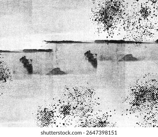 Inkstorms and brushfire — chaos as composition
