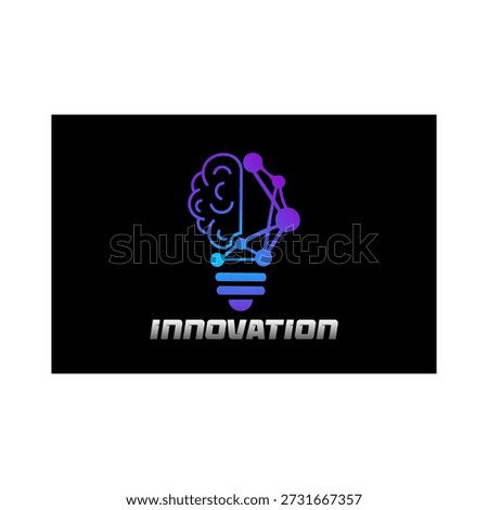 Innovation icon. A simple element of the digital disruption collection.