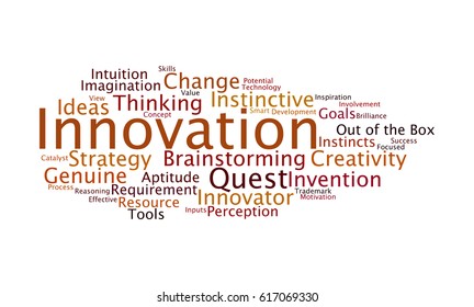 Innovation Word Cloud Stock Illustration 617069330 | Shutterstock