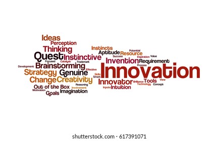 Innovation Word Cloud Stock Illustration 617391071 | Shutterstock