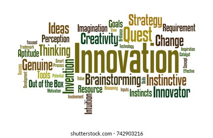 Innovation Word Cloud Stock Illustration 742903216 | Shutterstock