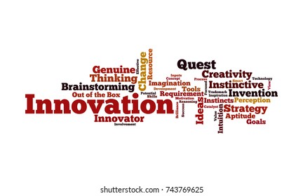 Innovation Word Cloud Stock Illustration 743769625 | Shutterstock