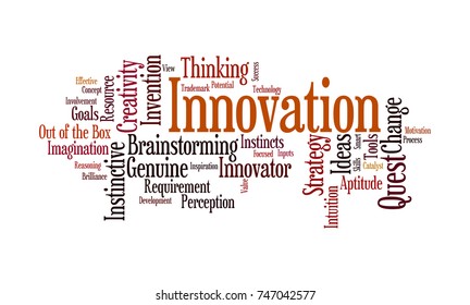 Innovation Word Cloud Stock Illustration 747042577 | Shutterstock