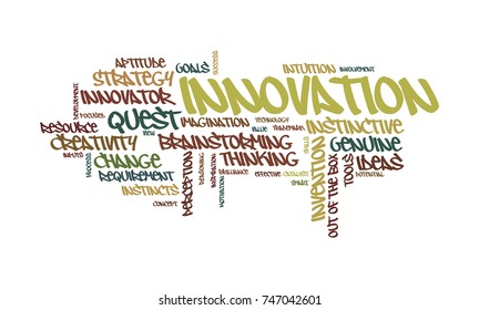 Innovation Word Cloud Stock Illustration 747042601 | Shutterstock