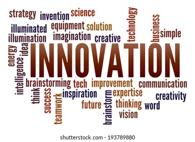 Innovation Word Collage Stock Illustration 193789880 | Shutterstock