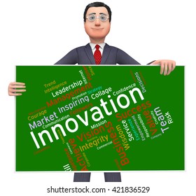 Innovation Words Representing Creative Conception And Innovates 