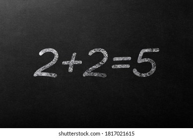 73 Child Chalkboard 2 2=5 Images, Stock Photos & Vectors | Shutterstock