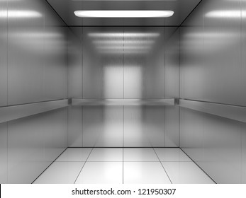 Inside Of Elevator