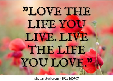 Live The Life You Love Images Stock Photos Vectors Shutterstock