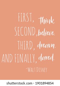 Inspirational and motivational quotes from Walt Disney.