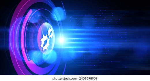 Integration Data Business technology concept.