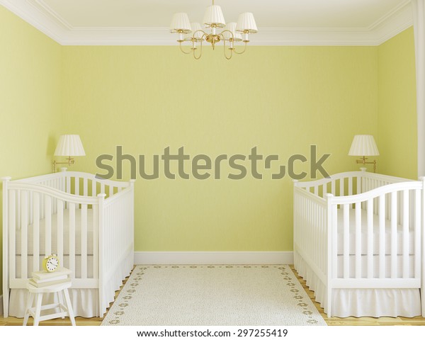 two cribs for twins