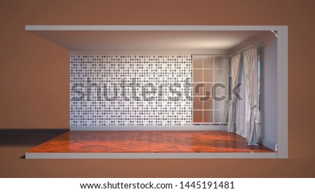 Similar – Image, Stock Photo vacancy Glass blocks