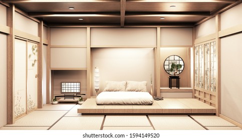 Japanese Style Bedroom Images Stock Photos Vectors