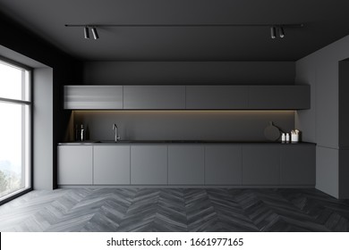 Kitchen Design Grey Stock Illustrations Images Vectors Shutterstock