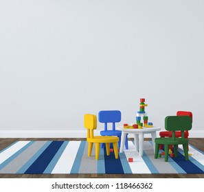 Interior Of Playroom Kidsroom