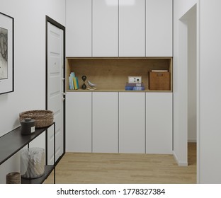 Interior Renderings Of Small Appartment - 3d Rendering