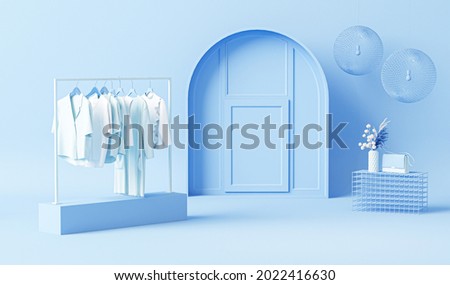 Similar – Image, Stock Photo blue colorful summer dress