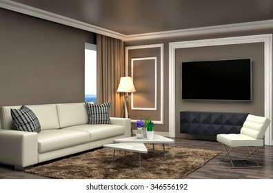 Stylish Emerald Green Corner Sofa Spacious Stock Photo 1870042015 ...