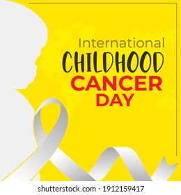 International Childhood Cancer Day. kids yellow concept - Powered by Shutterstock