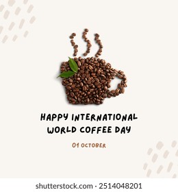 International coffee day, Poster, Coffee Mug, Coffee - Powered by Shutterstock