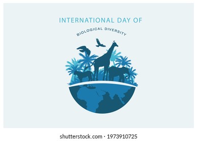 International day of biological diversity illustration - Powered by Shutterstock