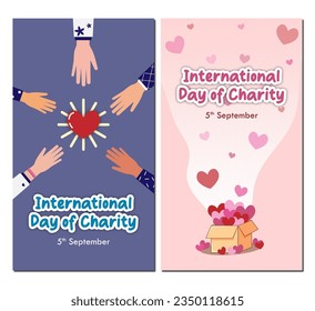 International Day of Charity Instagram Stories - Powered by Shutterstock