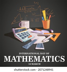 International Day Of Mathematics Poster Design