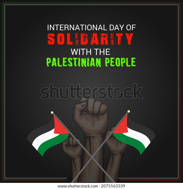 International Day of Solidarity with the\
Palestinian\
People