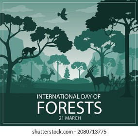 
International Forests day poster design. - Powered by Shutterstock