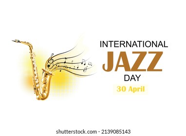 
International jazz day poster design. - Powered by Shutterstock