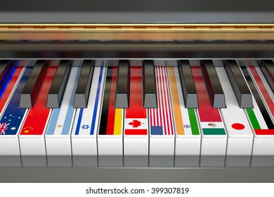 International Music Competition Concept, 3D Rendering