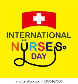 International Nurses Day Greeting Card Design