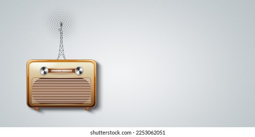 International Radio Day, World Radio Day Celebration and World Radio Day abstraction. - Powered by Shutterstock