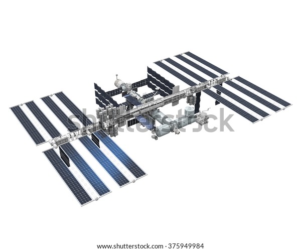 国際宇宙ステーション のイラスト素材 375949984