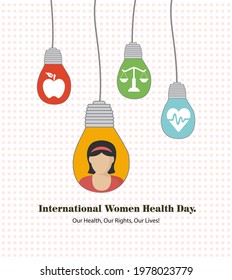 International Women's Health Day Illustration