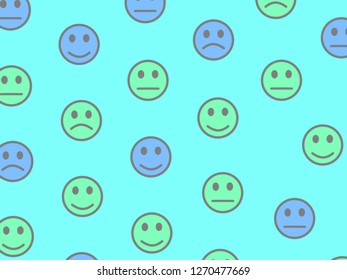 Internet concept. Creative texture. Message composed of amusing shapes.